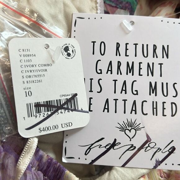 Free People Colette Maxi Dress/ size 10 - Picture 13 of 13